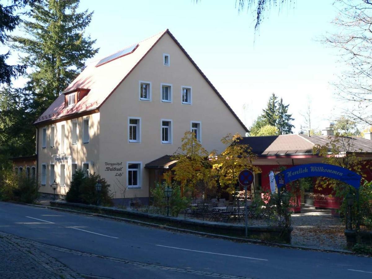 Hotel Berggasthof Waldlust วุนซีเดล ภายนอก รูปภาพ